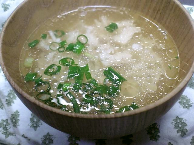うまみたっぷり☆鶏スープの画像