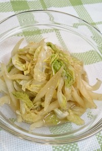 白菜のゆず胡椒ぽん酢サラダ