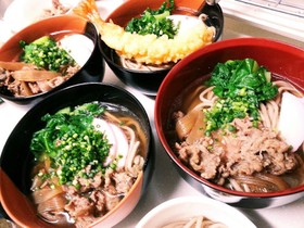 年越しそば/ 肉そば 蕎麦/お正月★