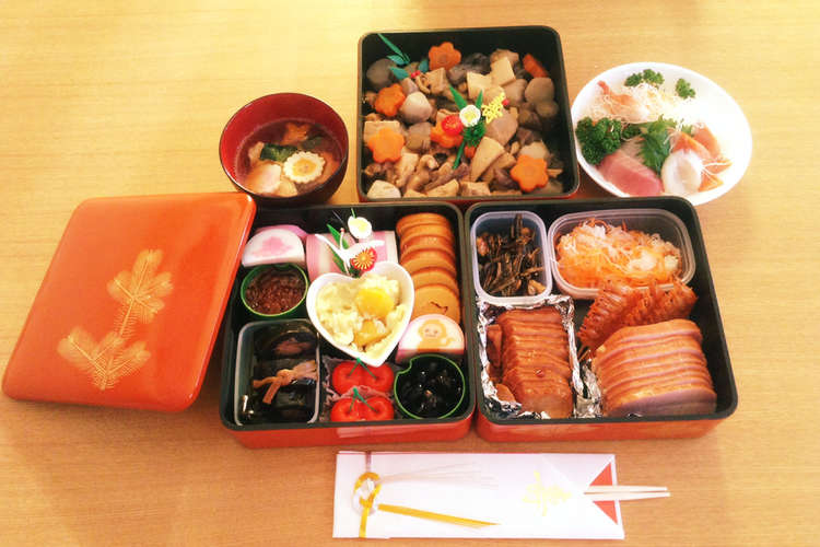 おせち 重箱盛り付け レシピ 作り方 By くらちこ クックパッド
