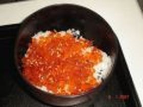 ぷちぷち☆いくら丼