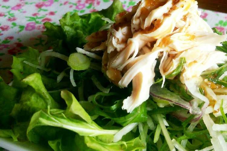 レンジでしっとり鶏ささみ サラダなどに レシピ 作り方 By まつえり クックパッド 簡単おいしいみんなのレシピが359万品