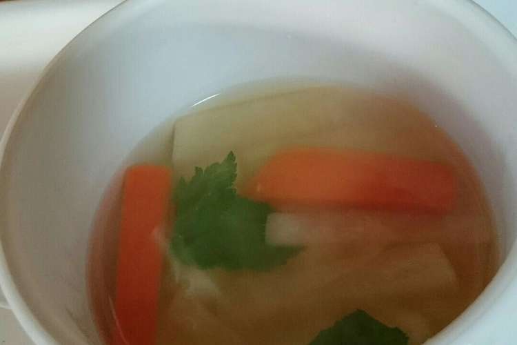赤ちゃんのお雑煮風スープ レシピ 作り方 By ともみん クックパッド 簡単おいしいみんなのレシピが361万品