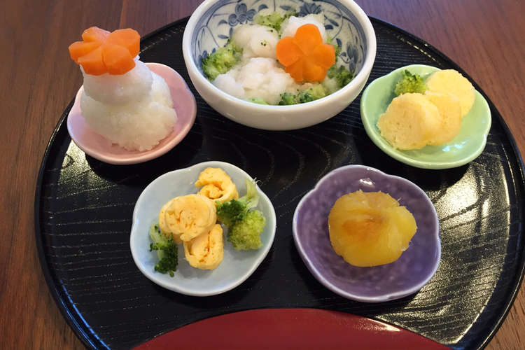 離乳食deおせち 10ヶ月 レシピ 作り方 By Ka Ri N クックパッド 簡単おいしいみんなのレシピが365万品