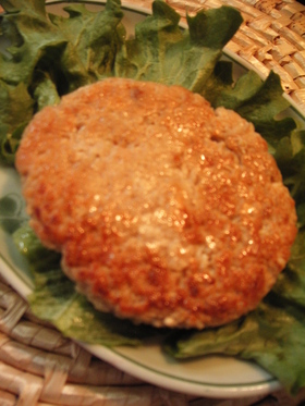 冷めても美味しい豆腐ハンバーグ♪