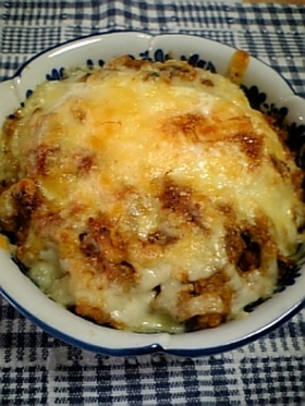 ドライカレーの次の日のカレードリア