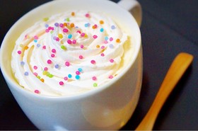 レンジで簡単!マグカップdeプリン