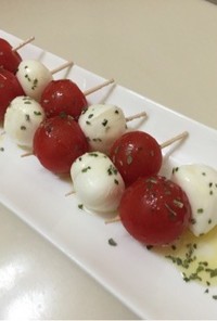 トマトとモッツァレラのカプレーゼ☆第二弾