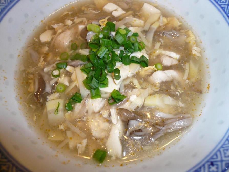 酸辣湯～スーラータン～（酸味の辛味スープの画像