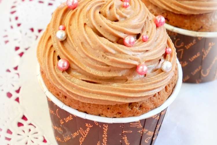 バレンタイン チョコカップケーキ レシピ 作り方 By Aprea クックパッド 簡単おいしいみんなのレシピが355万品