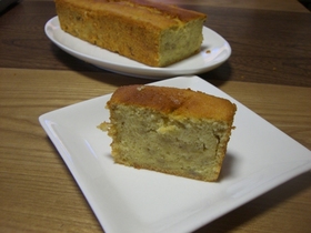 ふんわり&しっとりバナナパウンドケーキ