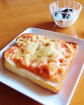 簡単美味★タラモ・チーズトースト♪の画像