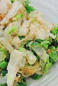 白菜のごま味噌マヨ温サラダ