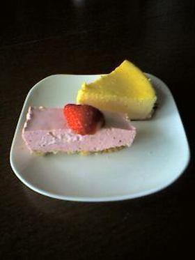 ゚♡゚イチゴレアチーズケーキ゚♡゚