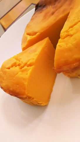 やさしい味♪簡単!かぼちゃ チーズケーキ