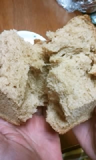 ＨＢで「レーズンベースの食パン」おやつにの画像