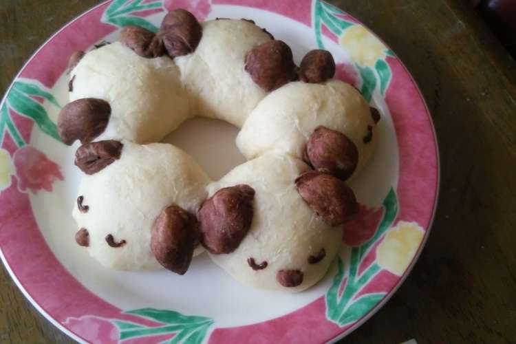 犬のコロちゃんちぎりパン レシピ 作り方 By ふくゆか クックパッド