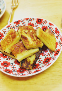 高野豆腐で憧れのフレンチトースト♪