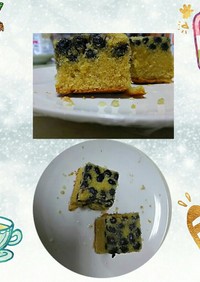 黒豆入りのパウンドケーキ