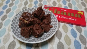 フルーツグラノーラでチョコクランチ☆