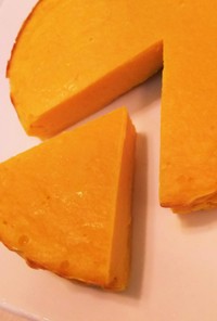 やさしい味★簡単！かぼちゃ チーズケーキ