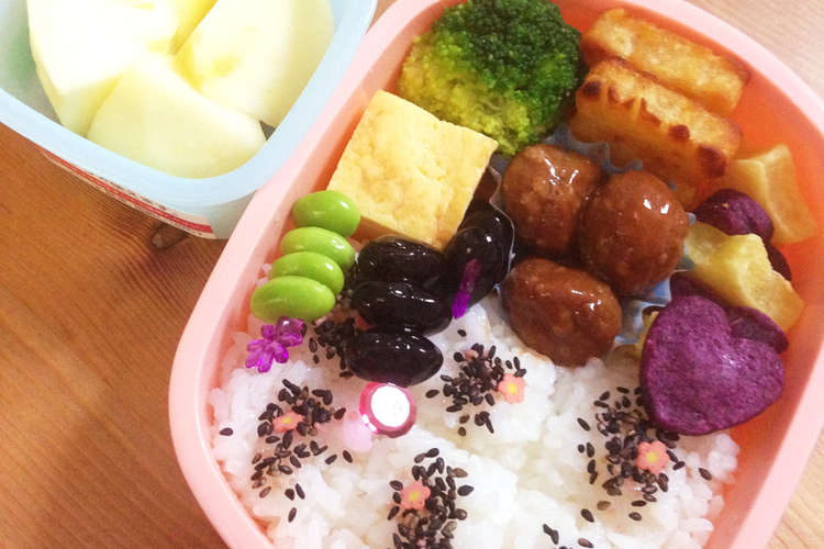 お弁当 15冬休み学童2日目 小2 レシピ 作り方 By ほっぺとえくぼ クックパッド 簡単おいしいみんなのレシピが360万品