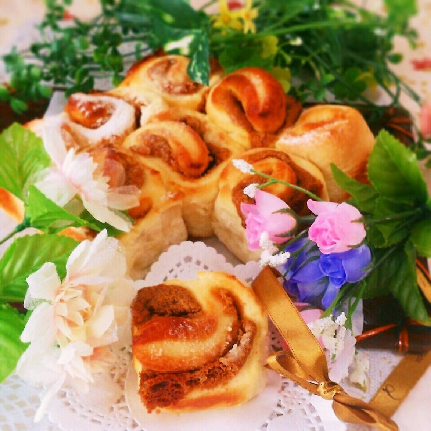 ハニー全粒粉ロールのレシピ