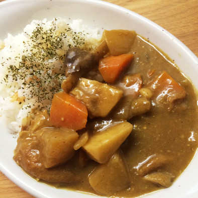 和風根菜カレーの写真