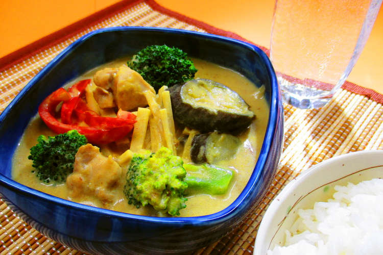 ベジ タイ風スープカレー レシピ 作り方 By 東京あだち食堂 クックパッド