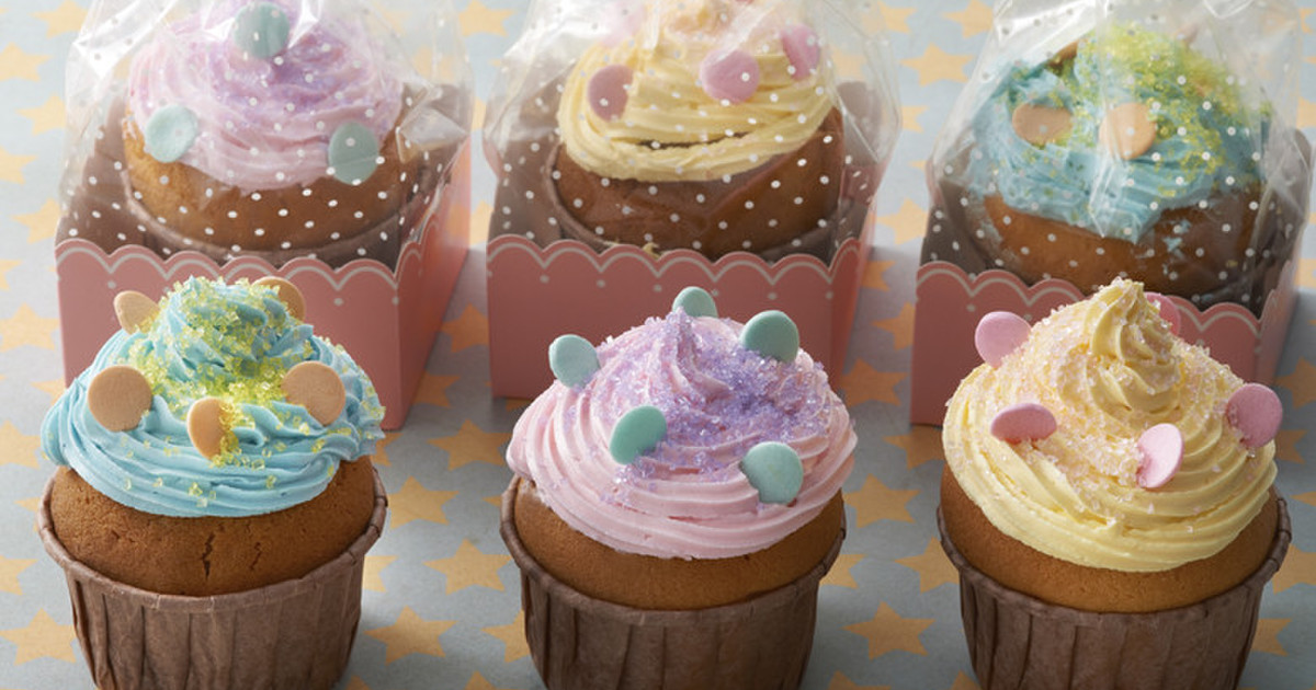 バニラアーモンドカップケーキのレシピ