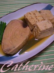 かつお 生節と焼き豆腐の煮物♪の写真