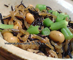 ひじきと大豆の煮物