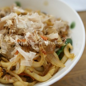 簡単!!ずるい??ケド旨い!!焼きうどん