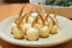くわいの素揚げ