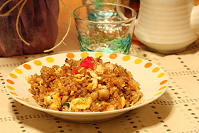 ちくわでソース焼き飯