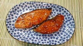 サーモンのこってり焼き