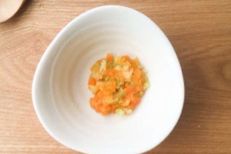 離乳食 にんじんとキャベツの煮込み レシピ 作り方 By こと味 クックパッド 簡単おいしいみんなのレシピが360万品
