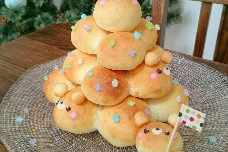 ツリー パン タワー パン レシピ 作り方 By Aico クックパッド