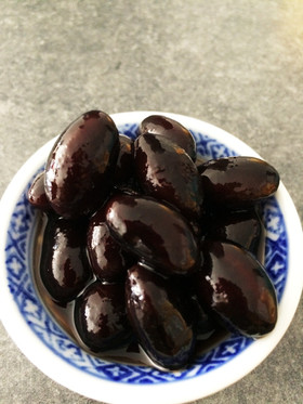 丹波の黒豆煮(豆サイズ3L、圧力鍋使用)