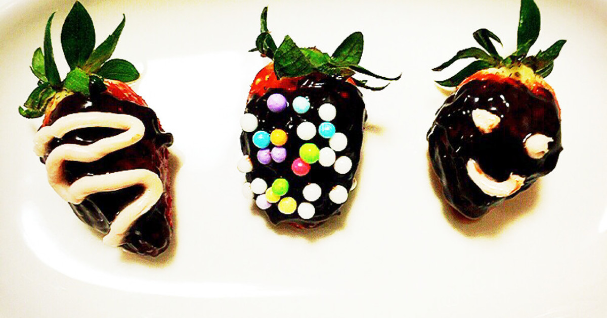 イチゴのチョコレートがけのレシピ