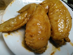 炊飯器保温でタンドリーチキン風手羽先