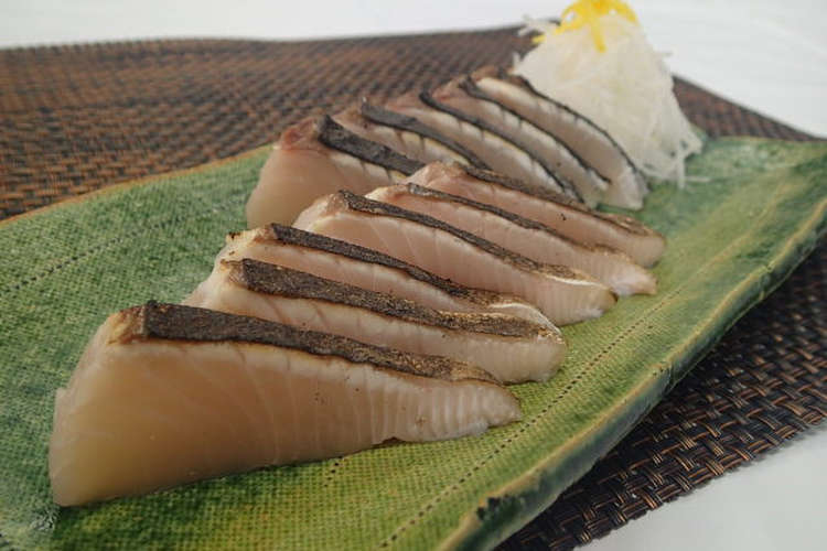 漁師さん風 サワラの炙り刺身 レシピ 作り方 By 福岡県 クックパッド 簡単おいしいみんなのレシピが375万品