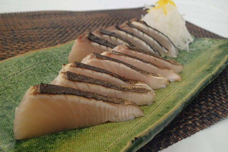 漁師さん風 サワラの炙り刺身 レシピ 作り方 By 福岡県 クックパッド 簡単おいしいみんなのレシピが355万品