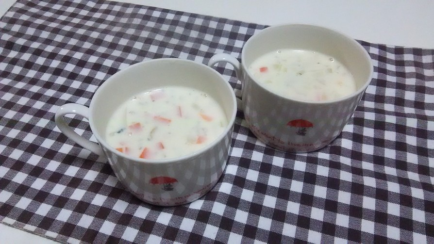 ☆ミルクコンソメ野菜スープ☆の画像
