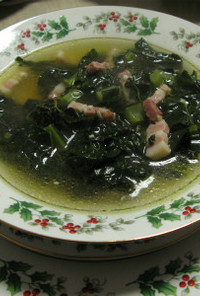 カーボロネロとパンチェッタのスープ