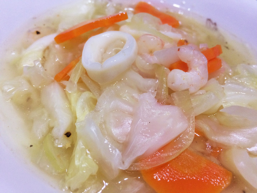 授乳中・桶谷式でもOK☆シーフードスープの画像