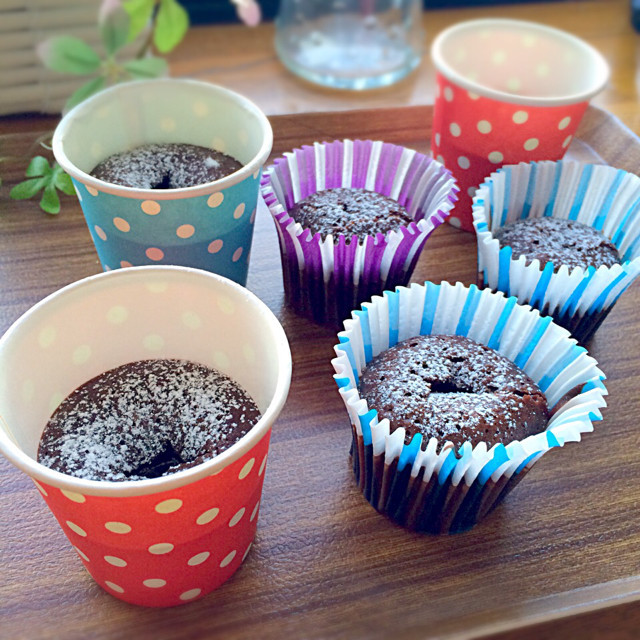 バレンタイン紙コップフォンダンショコラ レシピ 作り方 By かよちゃんぱん クックパッド 簡単おいしいみんなのレシピが355万品