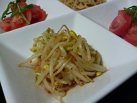 しゃきしゃき!がっつり豆もやしのナムル