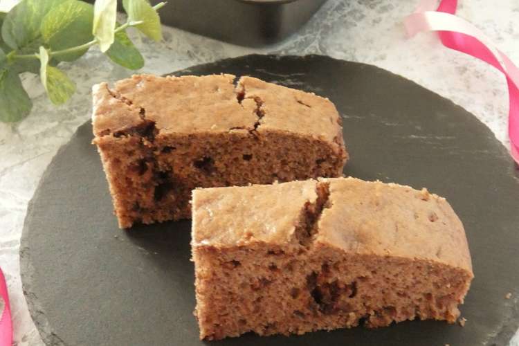 ホケミで簡単 チョコスティックケーキ レシピ 作り方 By 140 わんたるママ クックパッド