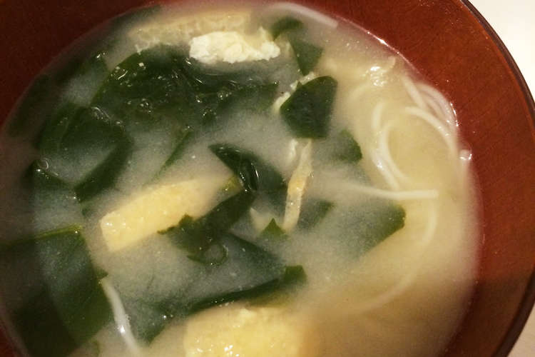 残った素麺をお味噌汁に レシピ 作り方 By Rumiko クックパッド 簡単おいしいみんなのレシピが359万品